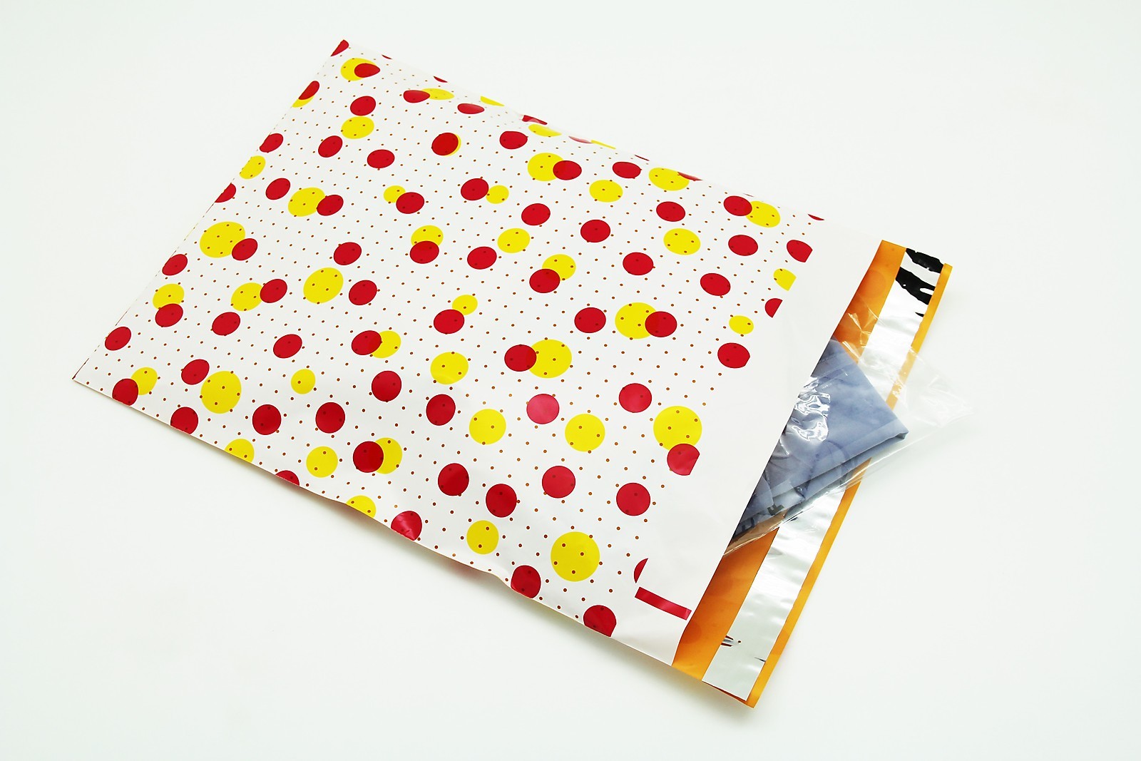 200 Bags 100 10×13 Dots, 100 10×13 Purple Designer Poly Mailers Custom Envelopes
