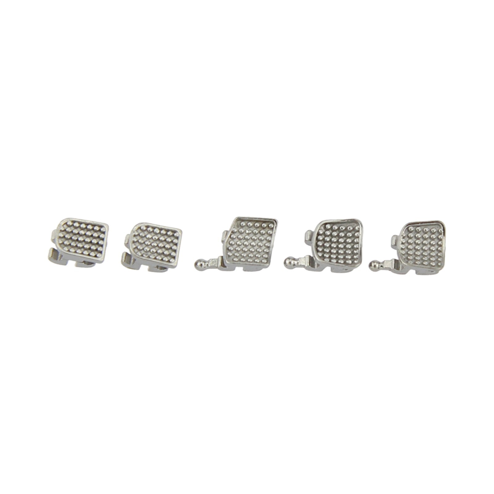 Dental Orthodontic Bracket Braces Metal Mini Roth MBT 018 022 345 Hooks MIM 5-5