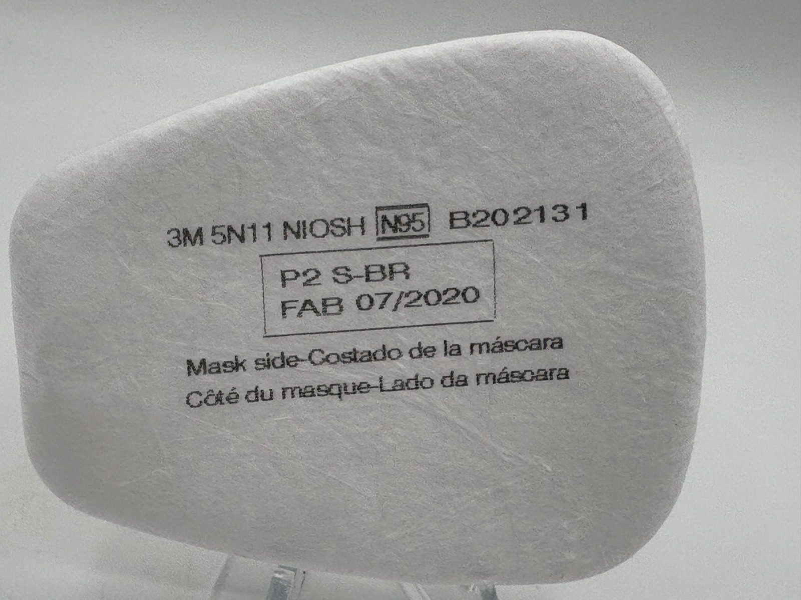 1 CASE of 3M 5N11 N95 Replacement Particulate Filter For 3M Respirator 10 Boxes