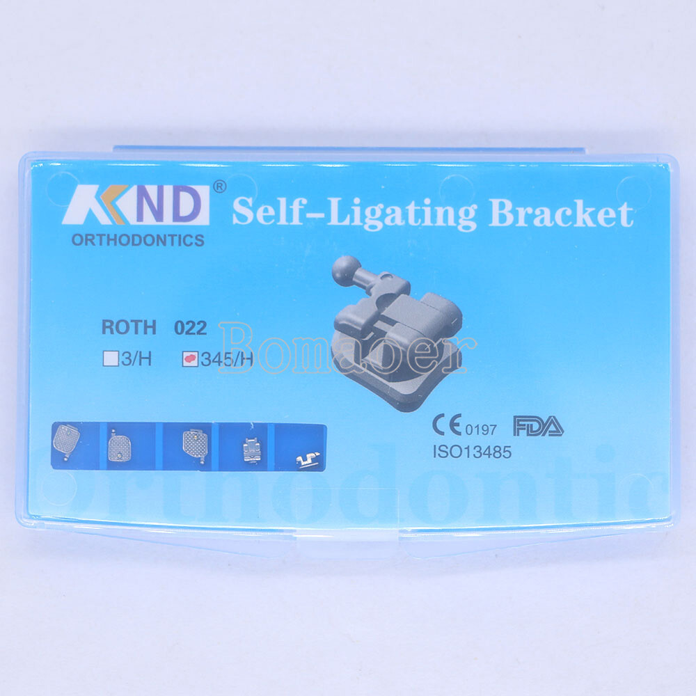 1kit Orthodontic dental self-ligating bracket brace Roth 022 345 hooks 28pcs/kit