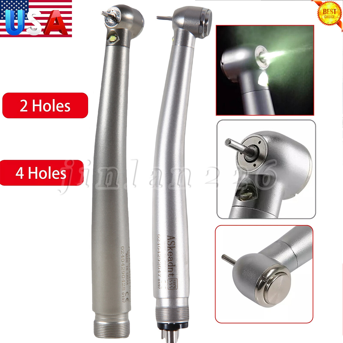 NSK Type Dental PANA MAX High Speed LED Handpieces Internal Triple Spray 2/4H US