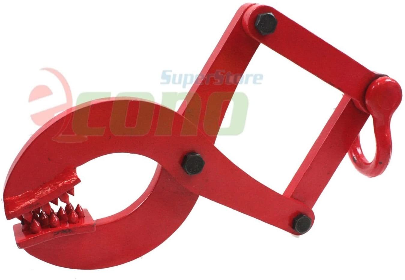 2 Ton Truck Pallet Pulling Scissor Clamp Puller Grip Gripper W/ 20ft Tow Strap