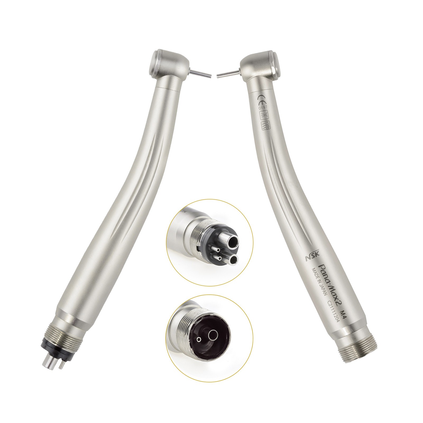 Dental High Speed Handpiece Pana Max2 Single Water Spray Ceramic Bearing B2 / M4