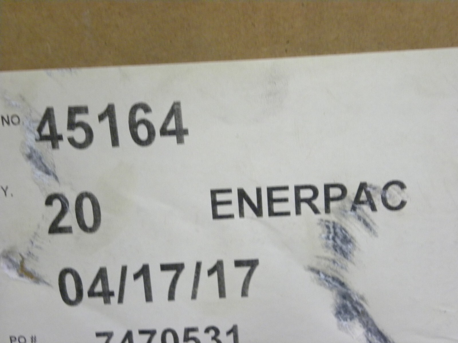 NEW REPLACEMENT – ENERPAC ALCOA Black Aluminum Cast Handle 45164 6572-1