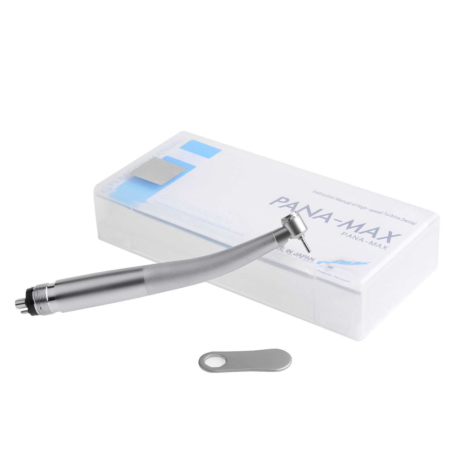 Dental LED High Speed Handpiece Mini Head Double LED Single Water Spray 4H US