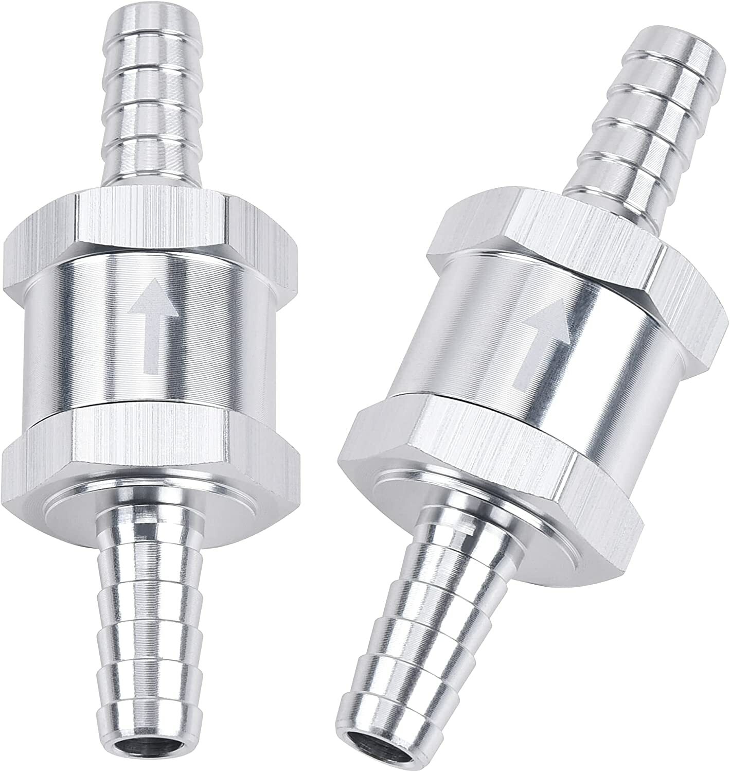 1pcs 10mm 3/8″ Fuel Line Non-Return One Way Air Fuel Oil Check Valve Diesel Gas