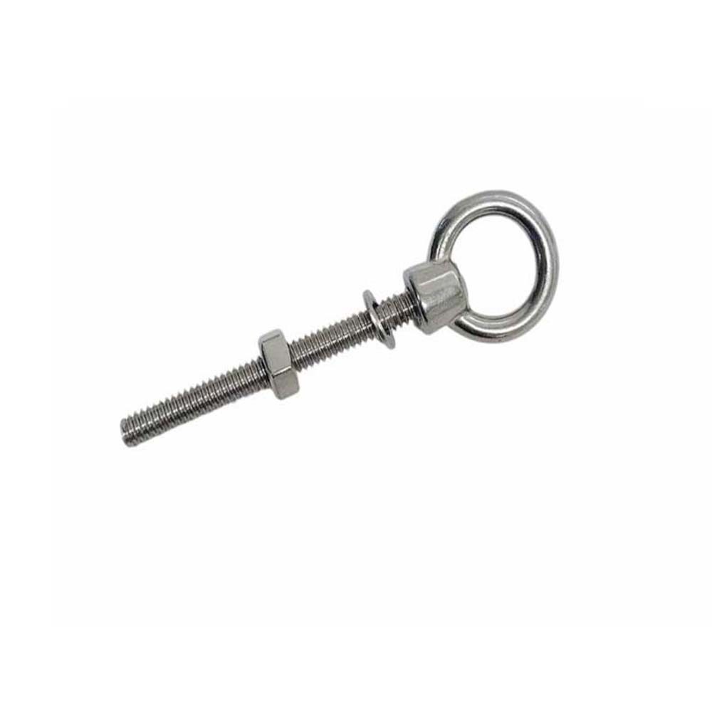 Marine T316 Stainless Steel 5/16″ x 2-5/16″ Shoulder Eye Bolt 800 Lbs WLL