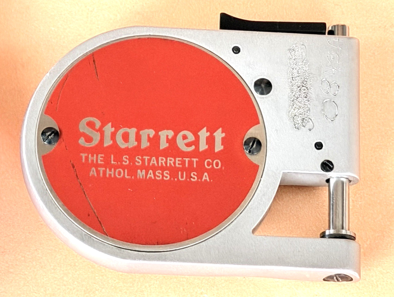 STARRETT No.1010Z Dial Indicator Pocket Gage 0-.375″ Range, 0-100 Dial Reading!