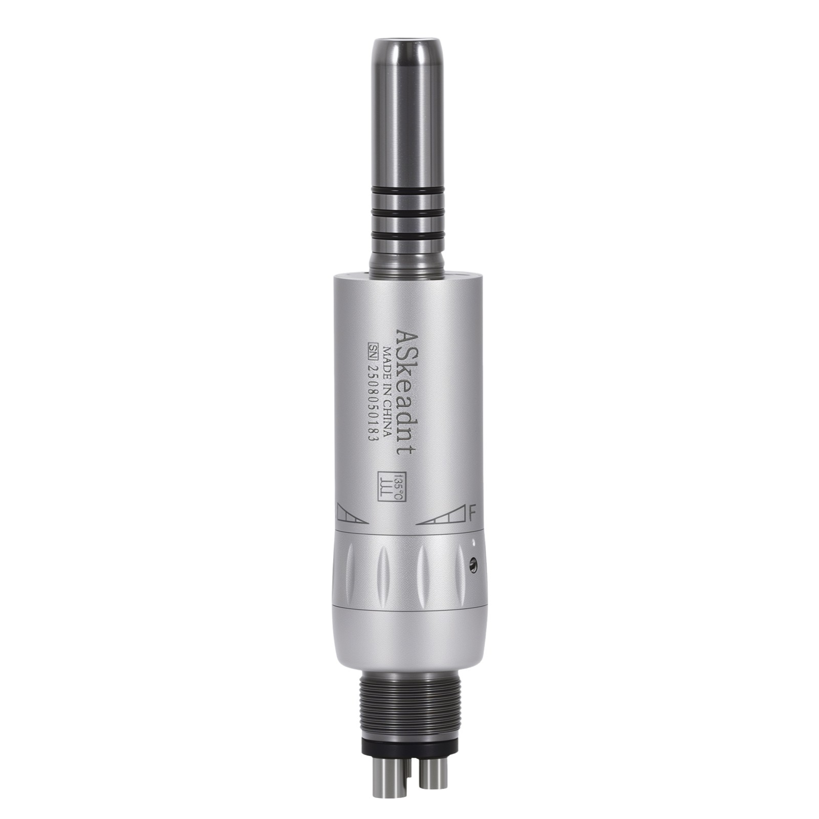 ASkeadnt Dental Inner Channel Slow Low Speed Air Motor Handpiece 4 Hole E-type