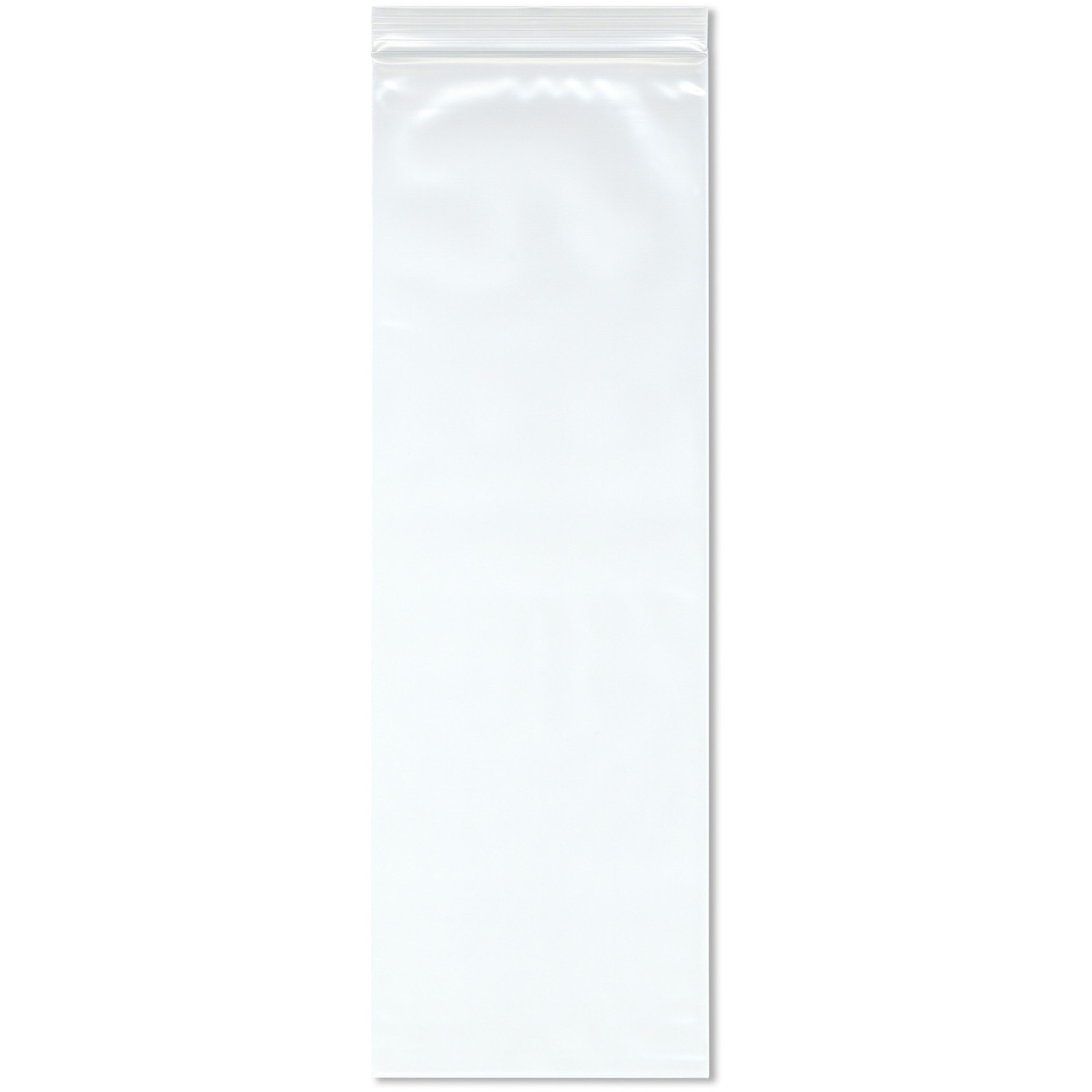 Plymor 5″ x 15″, 4 Mil Heavy Duty Zipper Reclosable Plastic Bags
