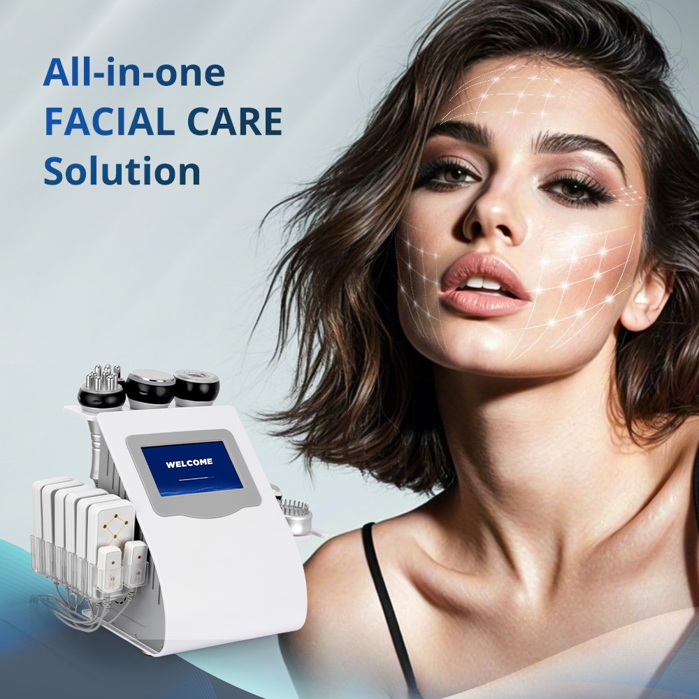 9 in 1 Beauty Machine for Body Massage Facial Skin Care Skin Lifting Weight Log