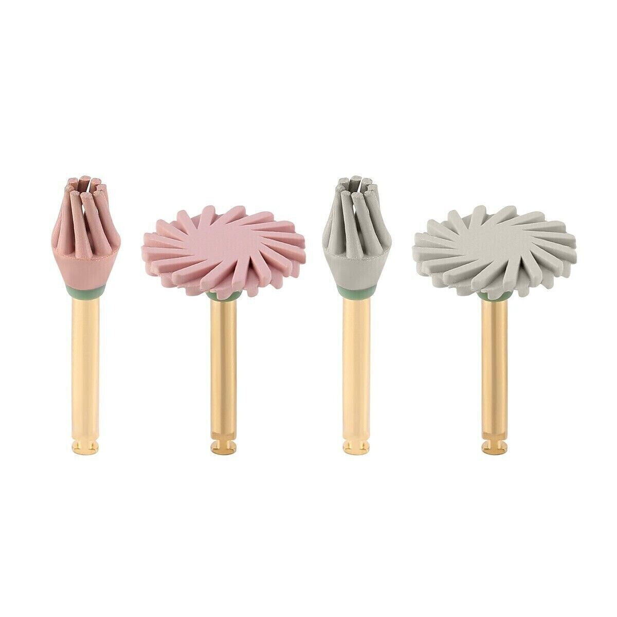 4 Pcs/box Dental Silicone Diamond 135°C Autoclavable Composite Polishing Wheel