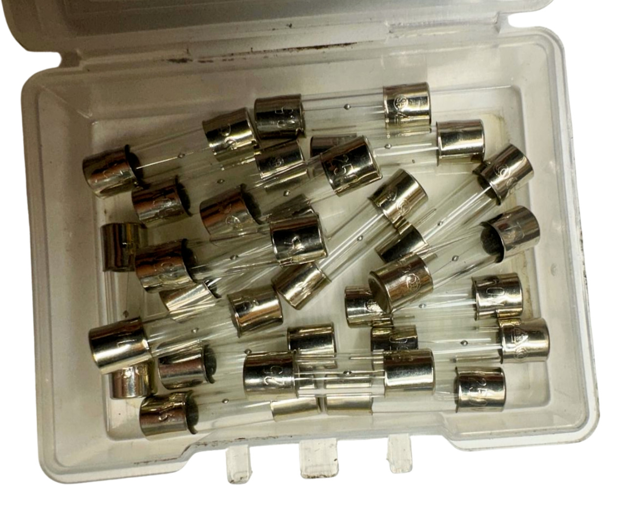 (Pack of 18) Aukenien T0.5AL250V Slow Blow Glass Fuses, 5mm x 20mm, 250V, T0.5A