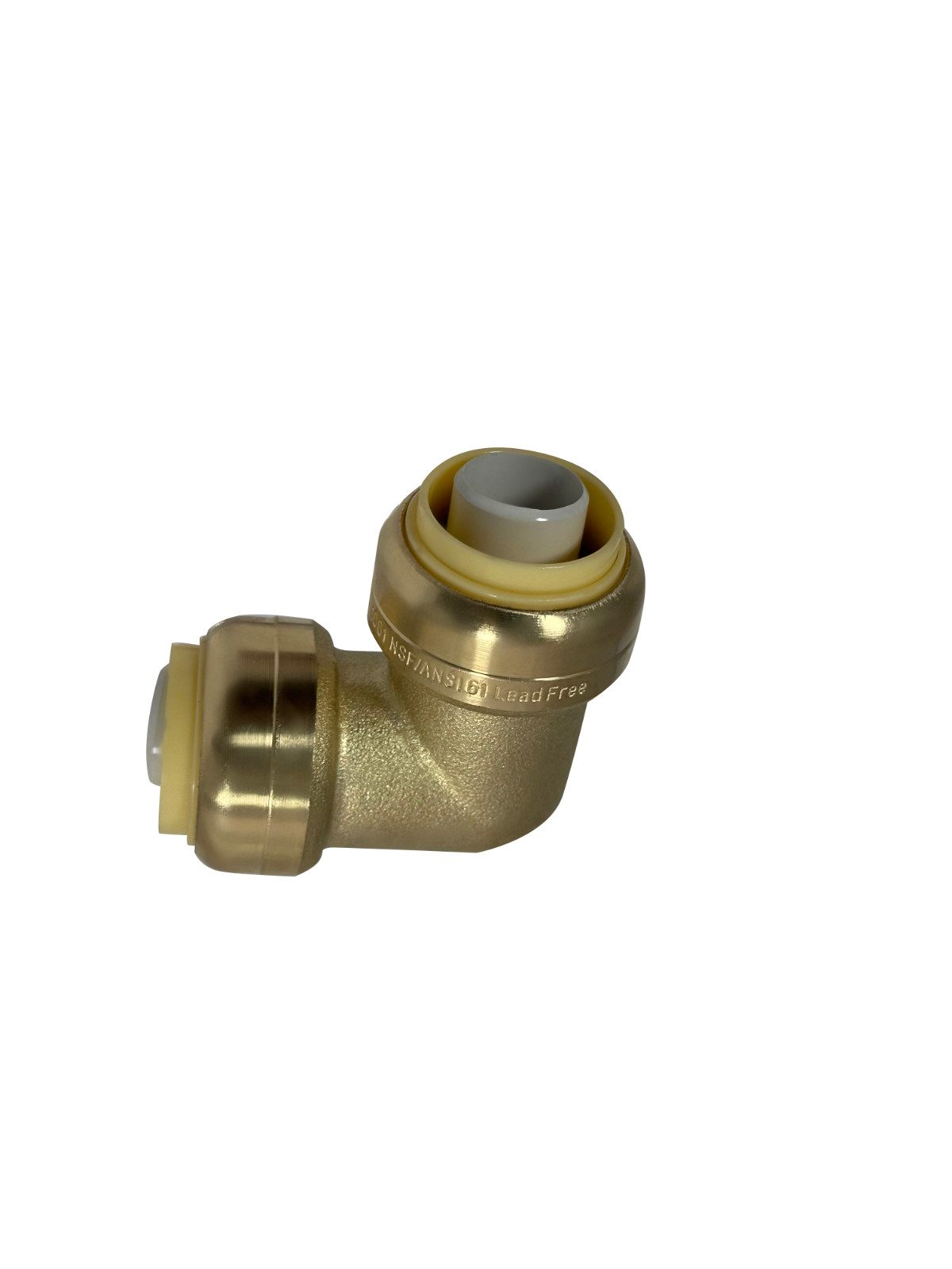 10 PIECES 3/4″ X 3/4″ PUSH FIT ELBOWS FITTINGS – LEAD FREE BRASS