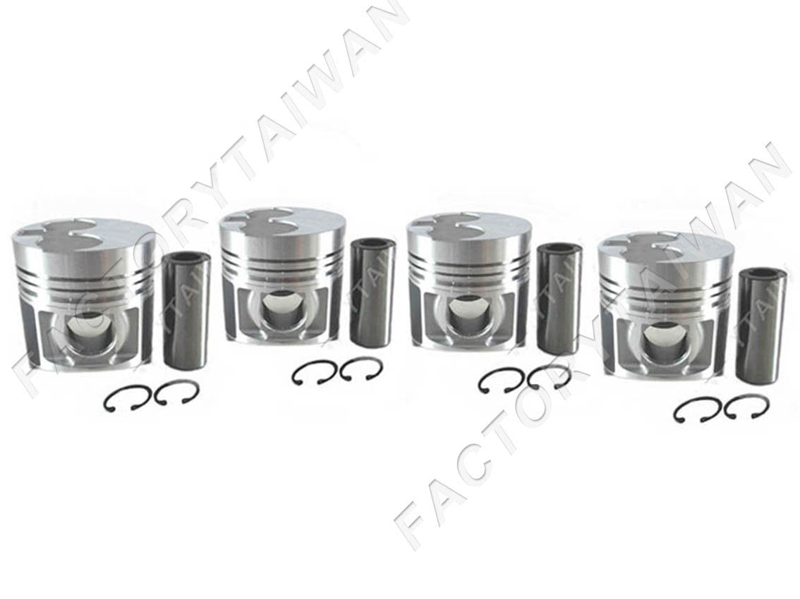 Piston Set STD for SHIBAURA N844 (100% Taiwan Made) x 4 PCS