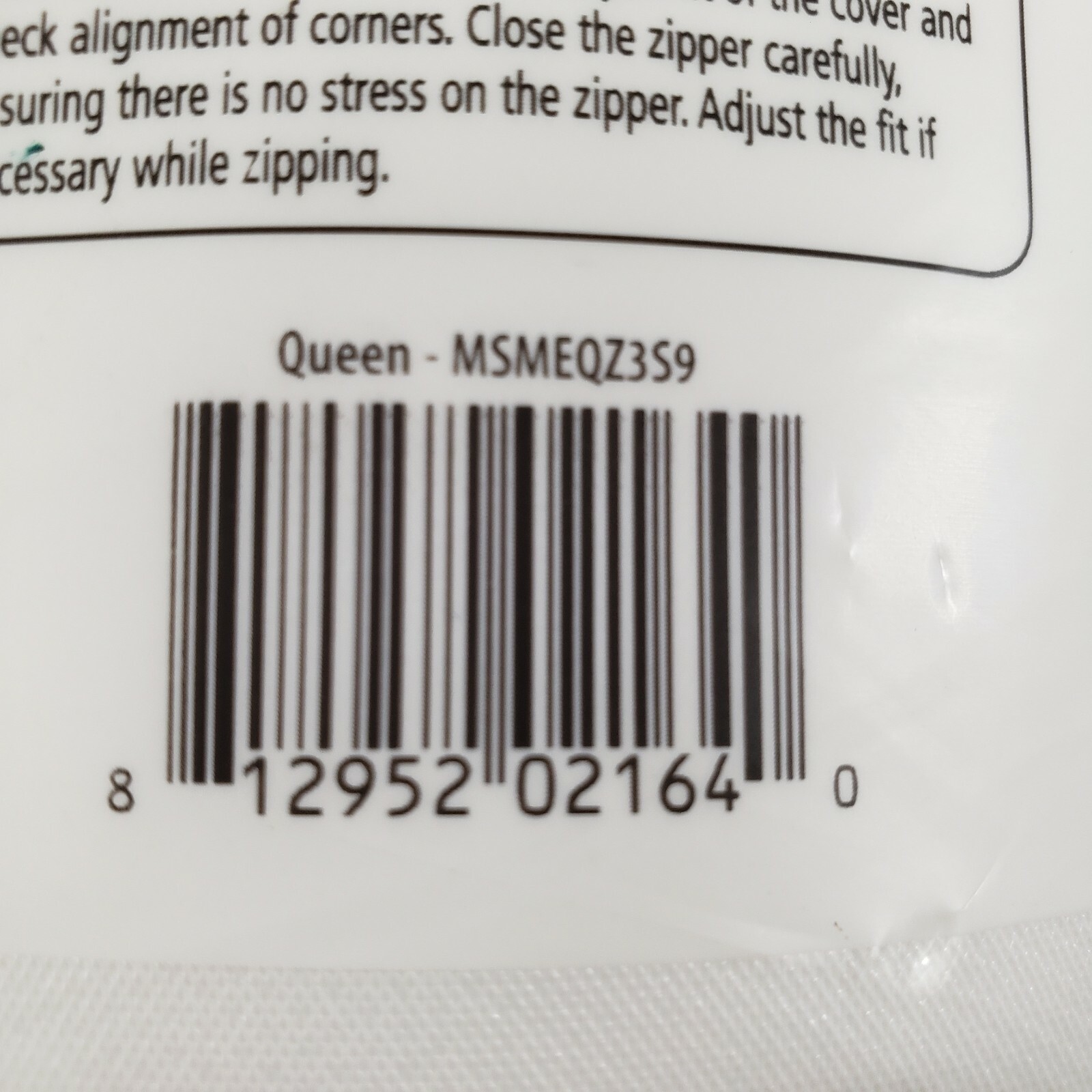 Mainstays Zippered NexGen Waterproof Allergy Relief Mattress Protector, Q 12″