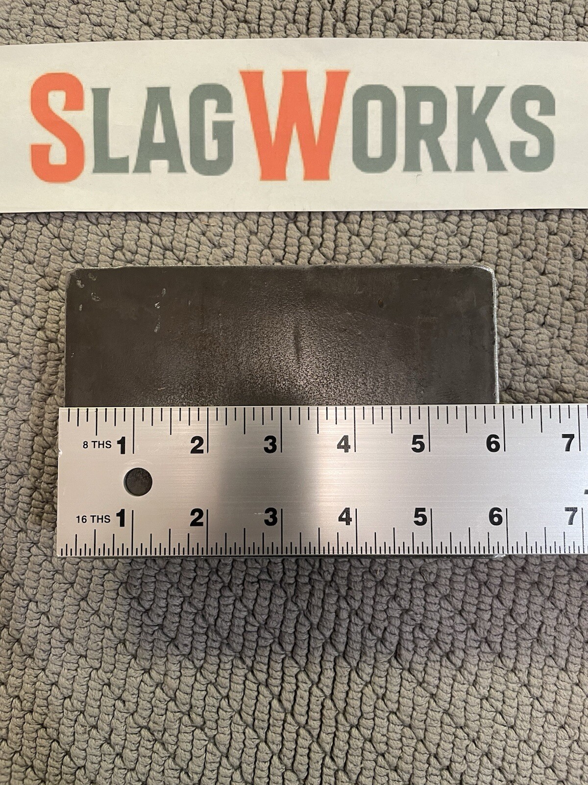 1/4x4x6 inch steel plate 4”x6” A36 Hot Roll Flat .25″ Thick (2 pcs.)