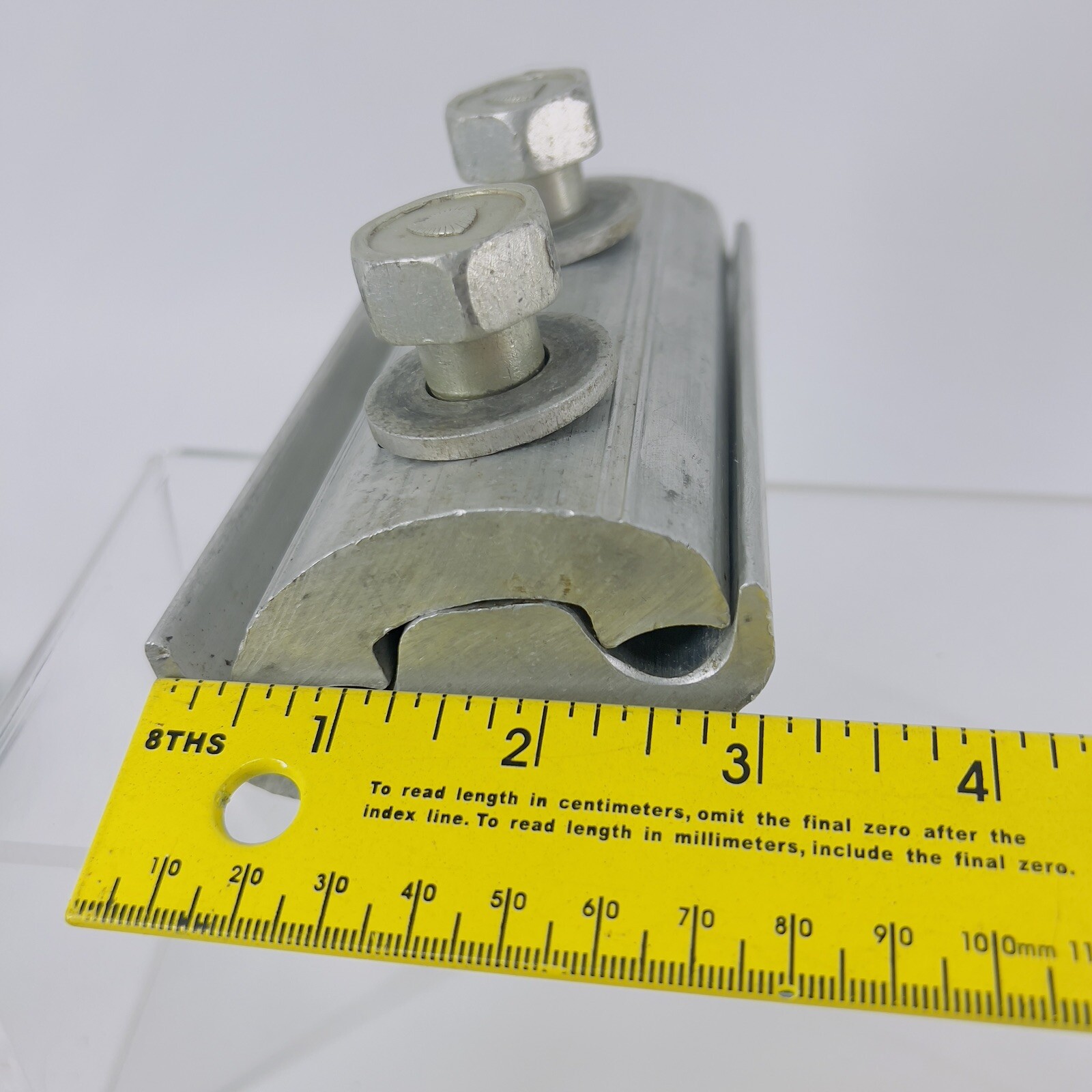 Alcoa 483.2 Parallel Groove Two Bolt Mechanical Cable Tap Aluminum Clamp