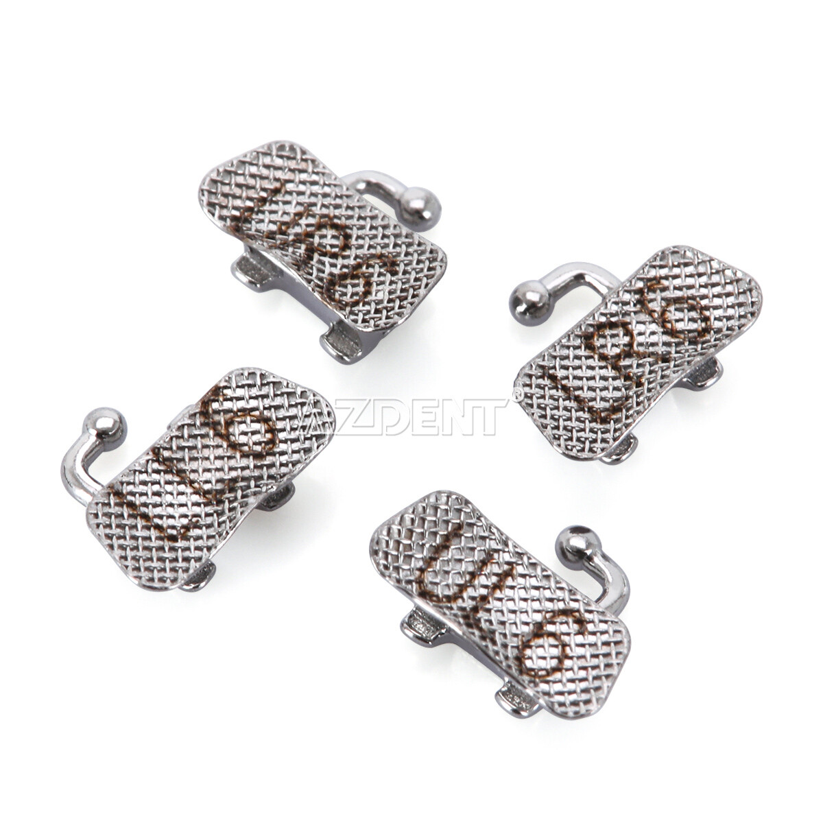 AZDENT Dental Orthodontic Buccal Tube 1st Molar Roth .022″ Bondable Convertible