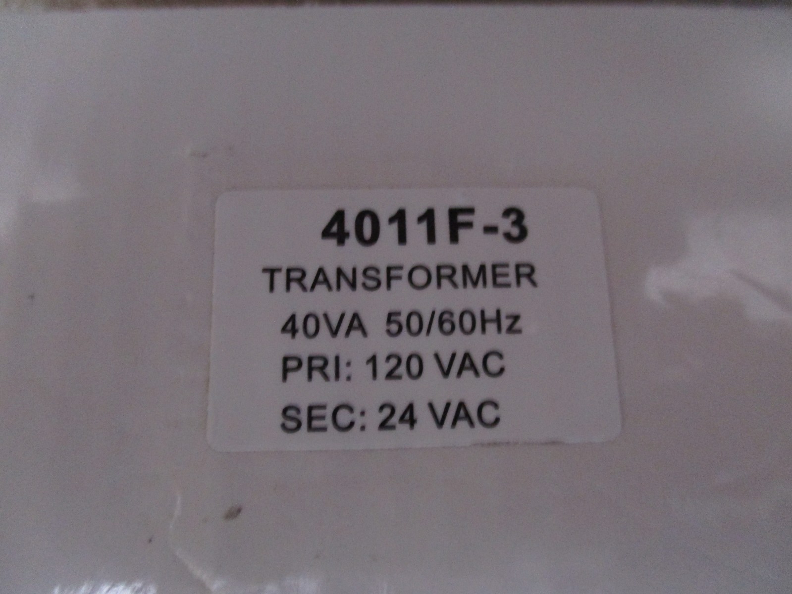 4011F-3 120V to 24V Transformer 40VA Compatible with Furnace/HVAC Equipment