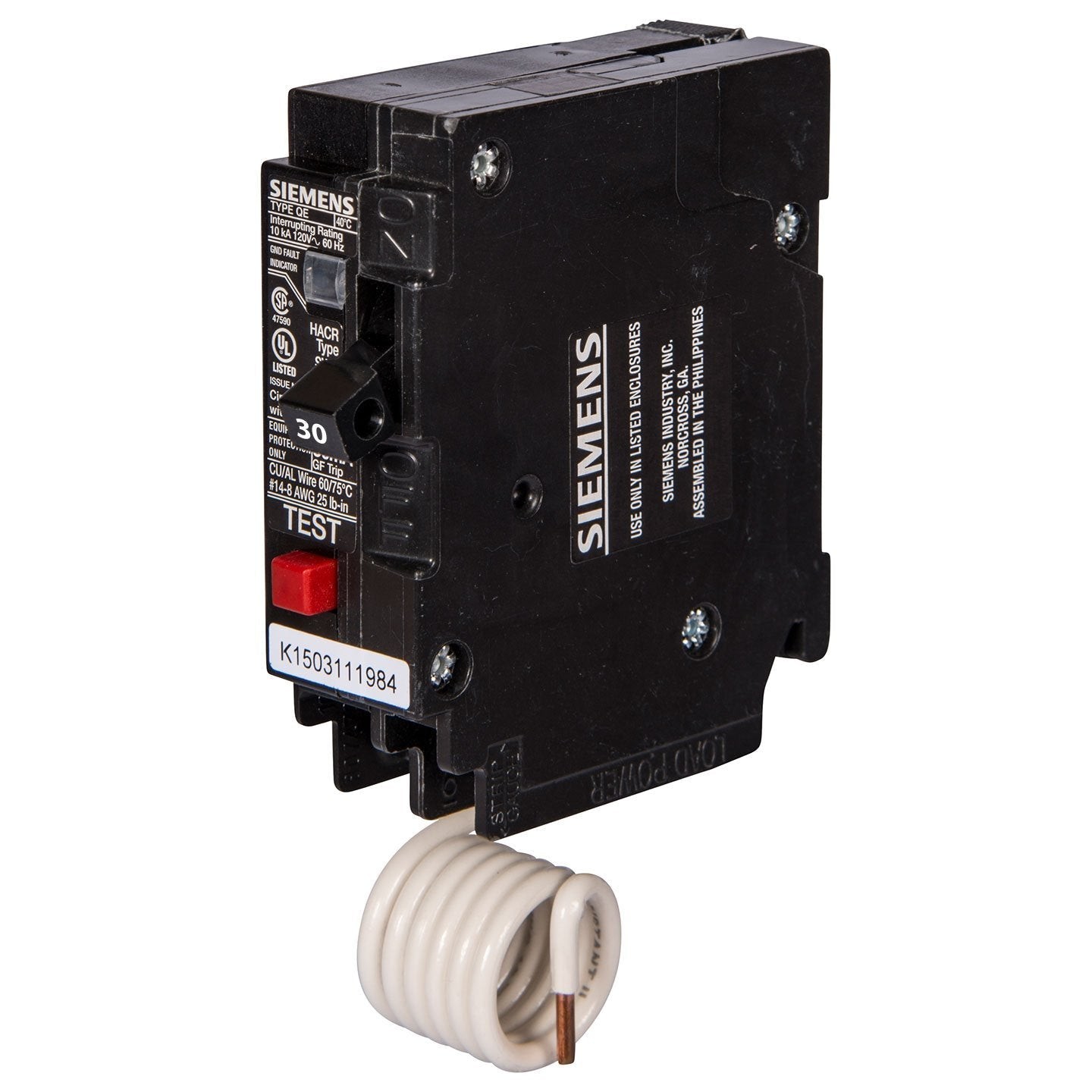 QE130 – Siemens – 30 Amp GFEP Circuit Breaker