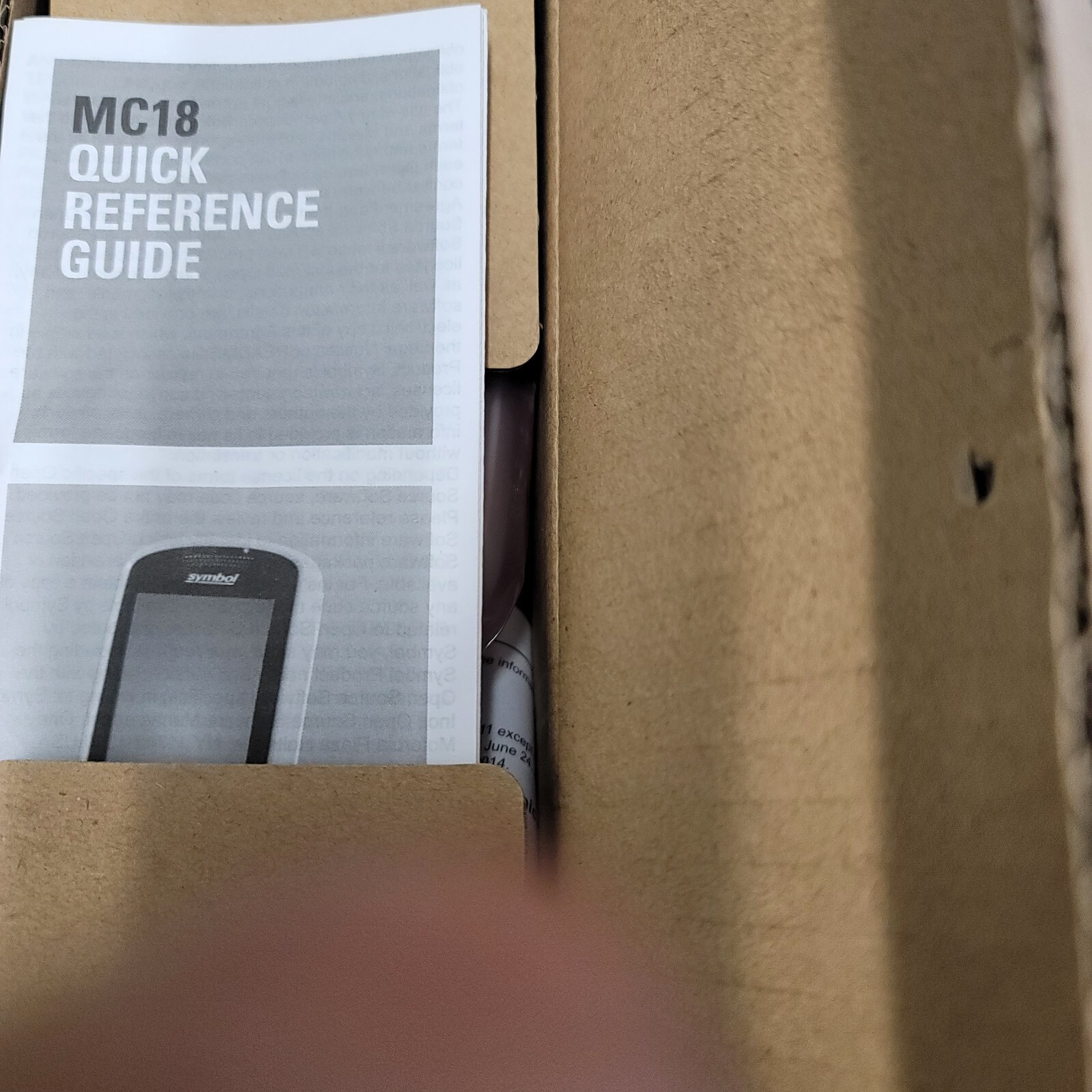 Zebra MC-18N0 andriod KitKat, 2D imager, 1GB/4GB, MSRP 1300