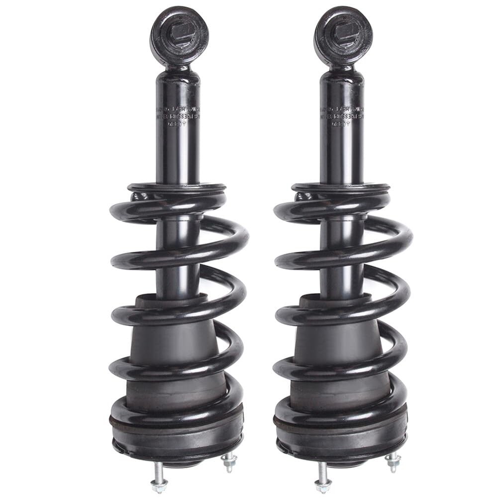 Front Susp Kit 10pc Struts Ctrl Arms Tie Rods Ball Jts 07-14 Cadillac Escalade