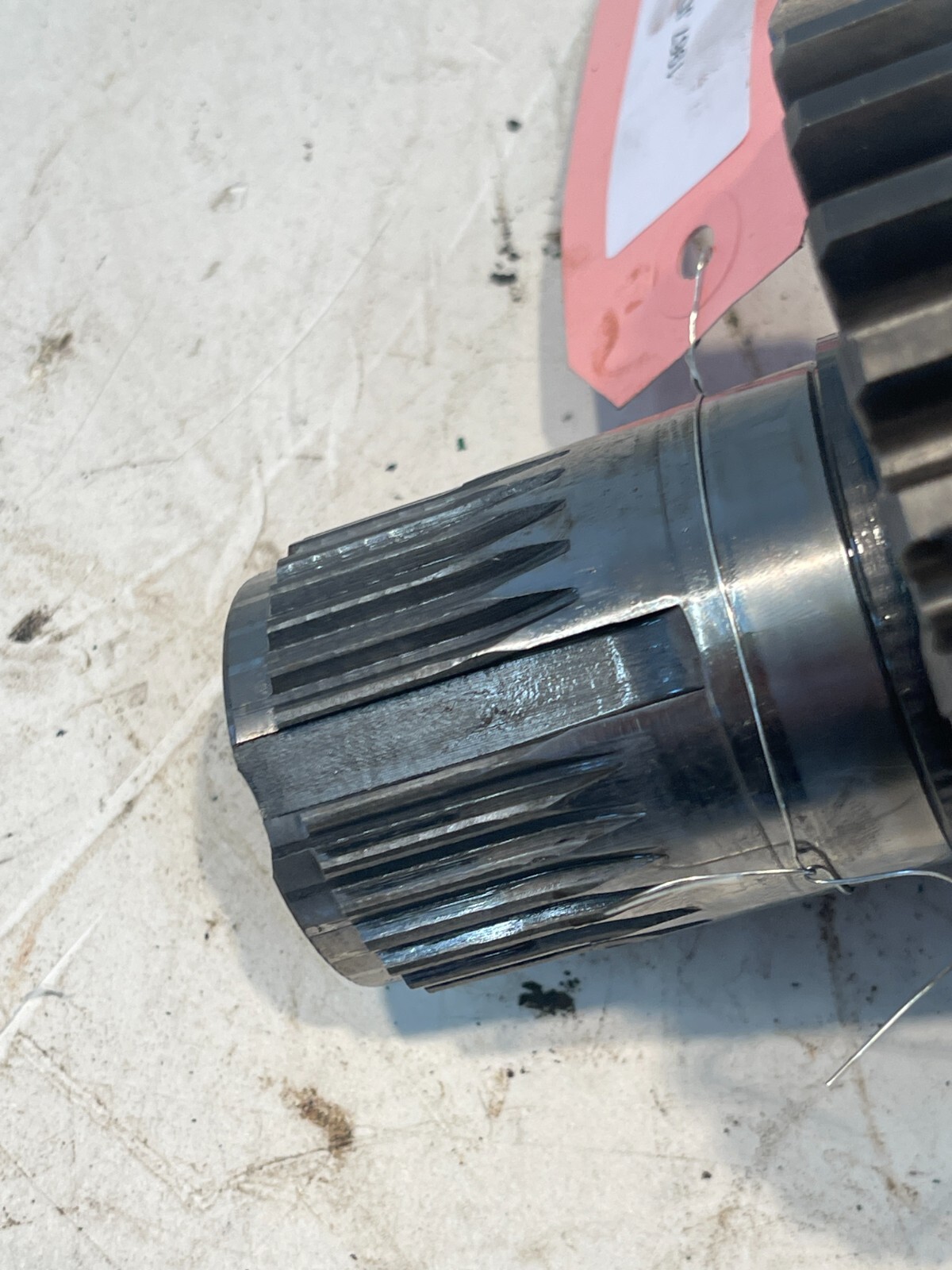 1967 John Deere 2020 Tractor Transmission Pump Gear Shaft