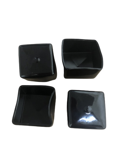 Pack of 10 Black End Strut Caps 1-5/8″ Plastic Vinyl Uni-Strut Safety Caps