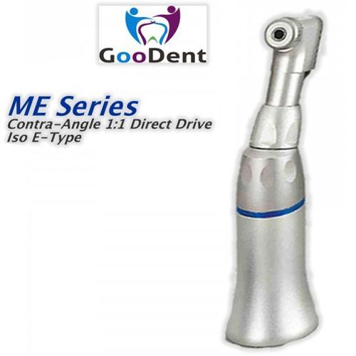 GooDent Contra-Angle 1:1 Direct Drive ISO E-Type External Water Spray
