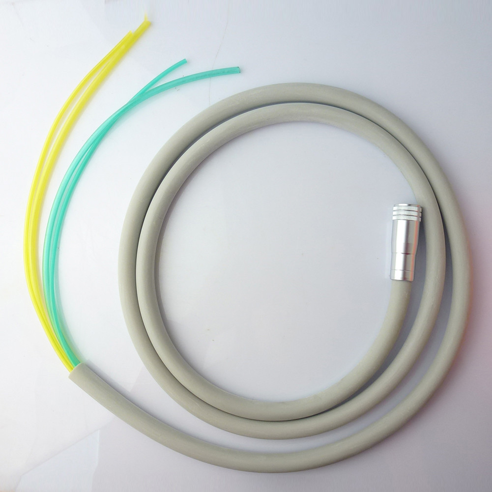 1x Dental Silicone Hose/Tubing for High/Low Speed Handpiece 4Hole Handpiece Tube