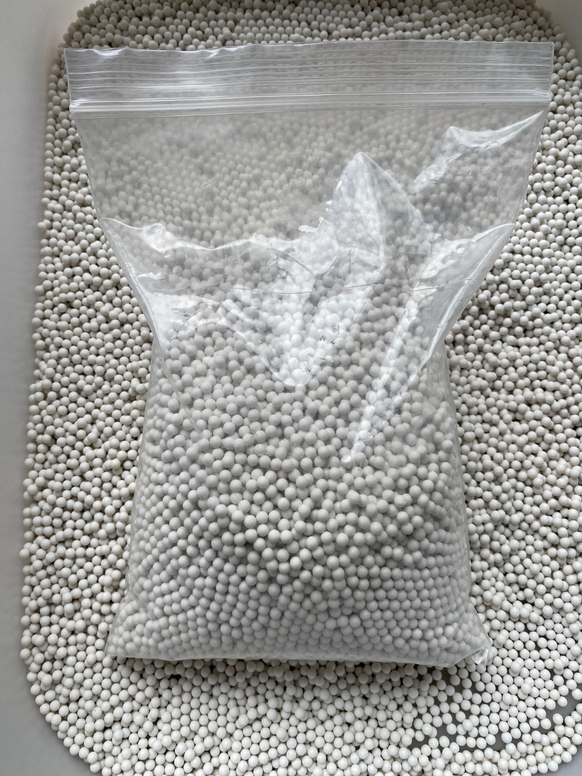 4mm Ceramic Media – 95% Alumina Polishing Spheres – Apex Pro Tumbler – 1.2kg