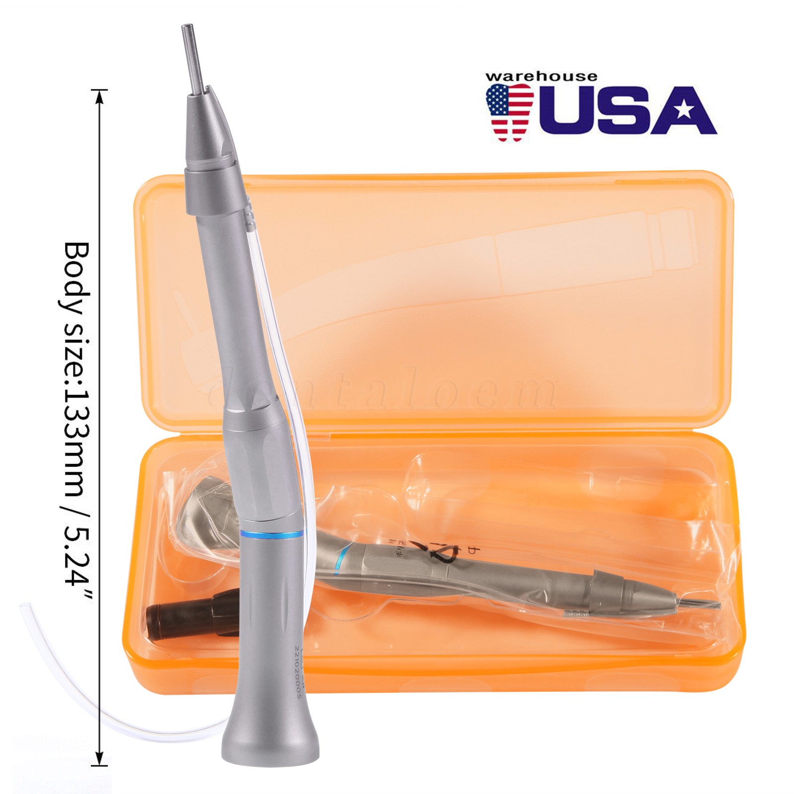 Surgical Dental 20 Degree Straight Head 1:1 Direct Drive Operation Handpiece
