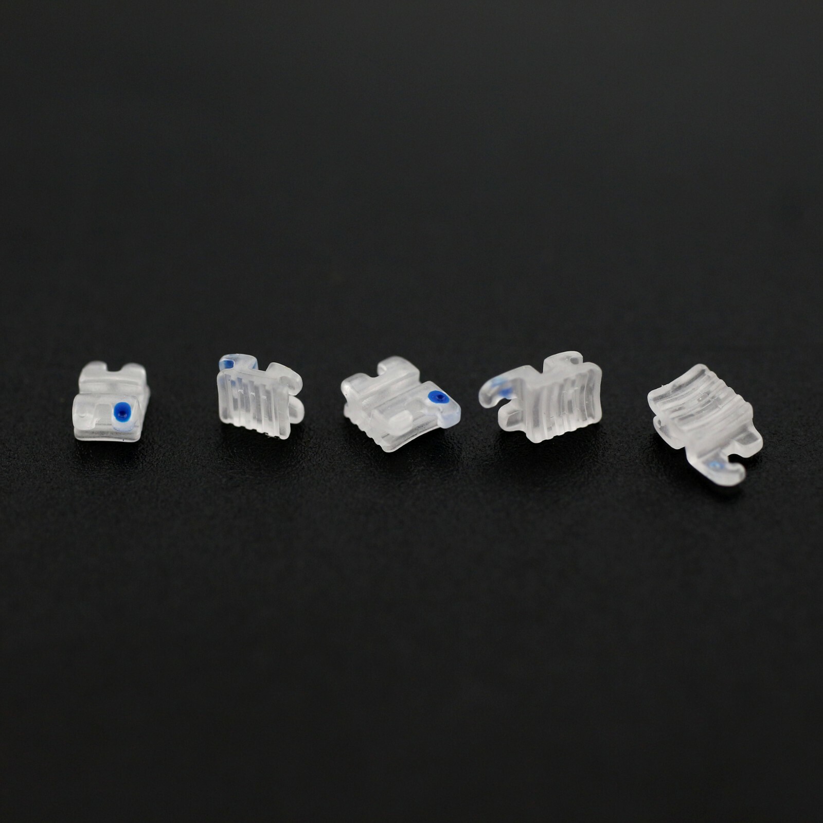 Dental Orthodontic Ceramic Brackets Ortodoncia Braces Cerámica Roth MBT 0.022