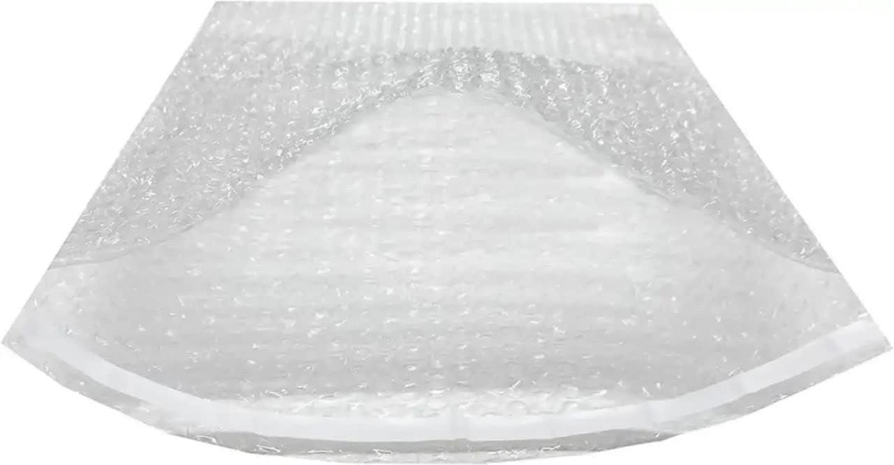 50-3×5 Bubble Out Pouches Bags Wrap Cushioning Self Seal Clear 3″ x 5″