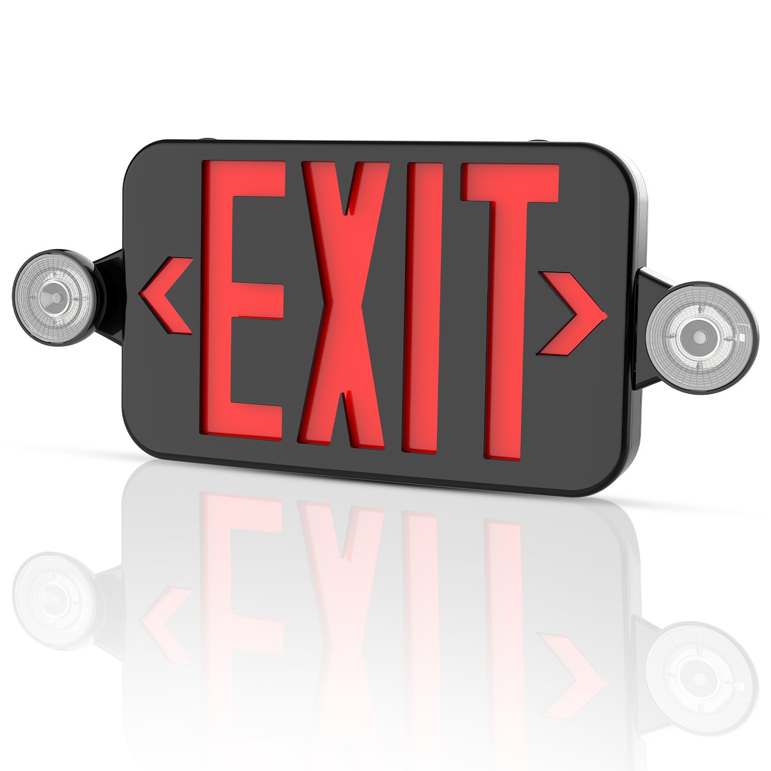 LED Exit Sign lamp & Emergency Light – Dual LED Lamp UL-94 Fire Resistance light