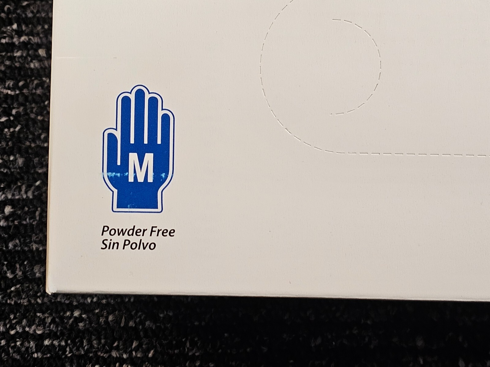 (1000-PIECES) Huayuan Blue Disposable Nitrile Exam Gloves Powder-Free Medium
