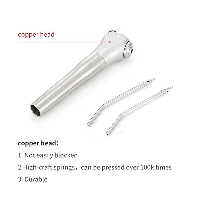 3 Way Air Water Spray Triple Syringe For Dental 3 Way Syringe Handpiece