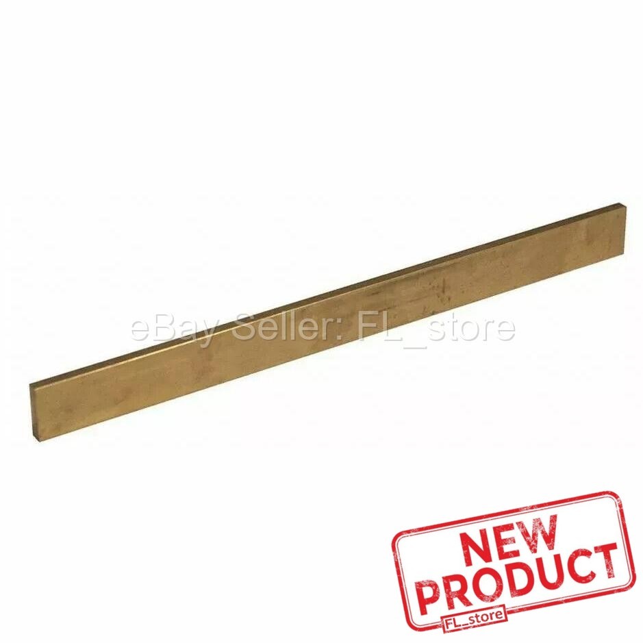 Brass Flat Stock 1/8″ x 3/8″ x 1′ (12″ Length) 360 Solid Rectangle Strip NEW