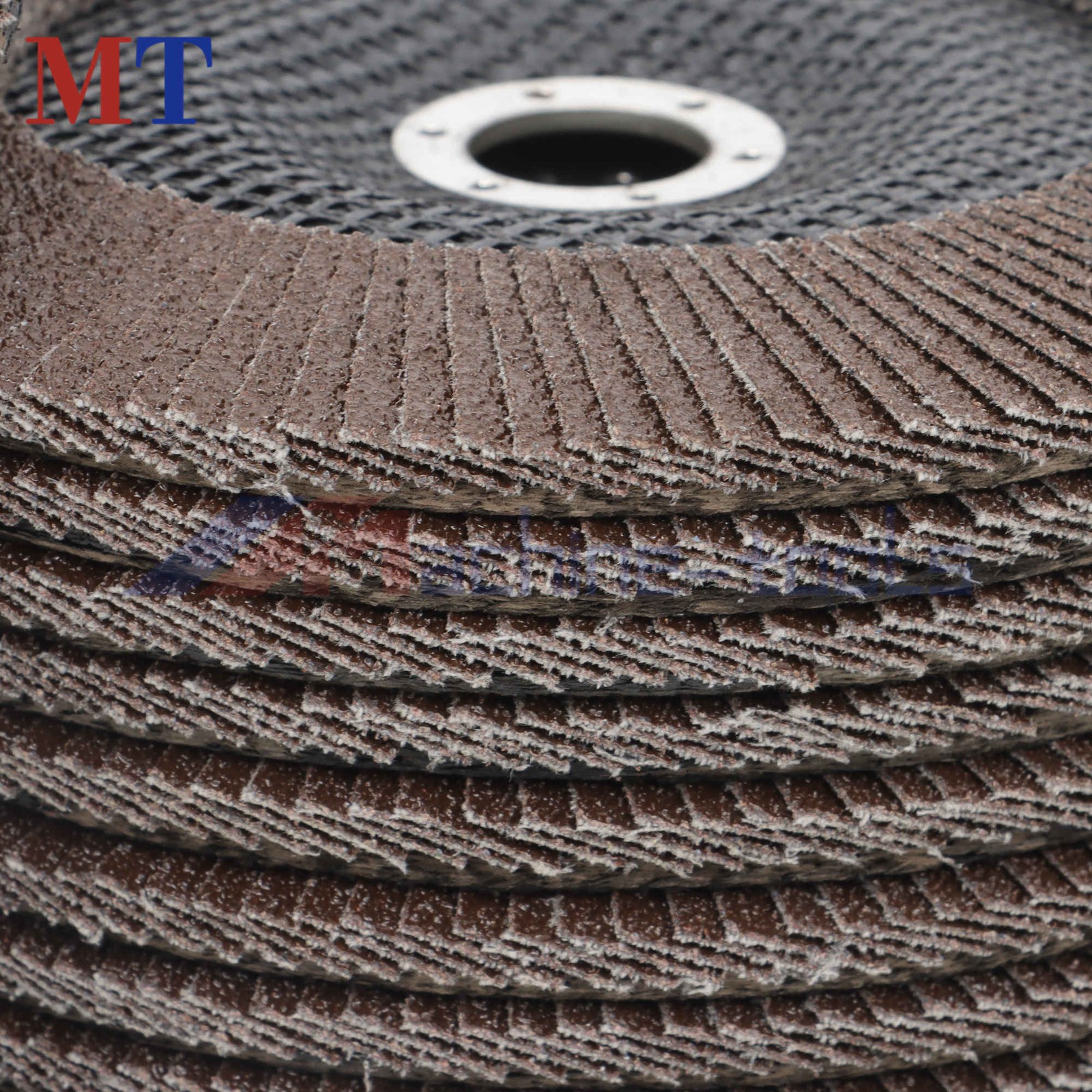 10 Pcs 7″ x 7/8-Inch T29 Flap Discs 40 Grit Flapper Wheel for Angle Grinder