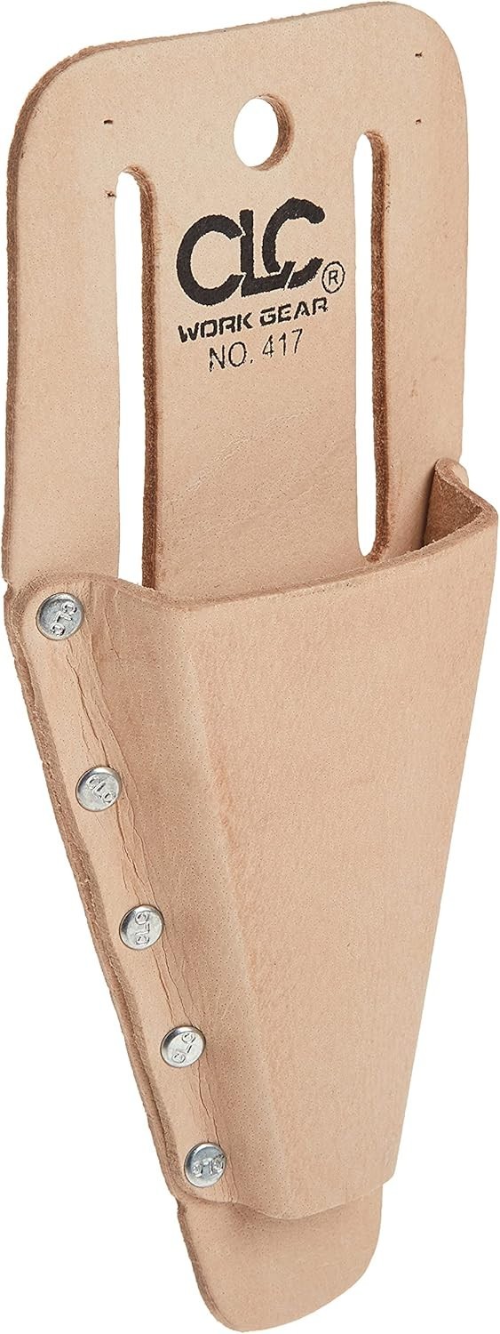 CLC 417 Leather Plier Tool Holder Beige Durable Molded Slip Pocket