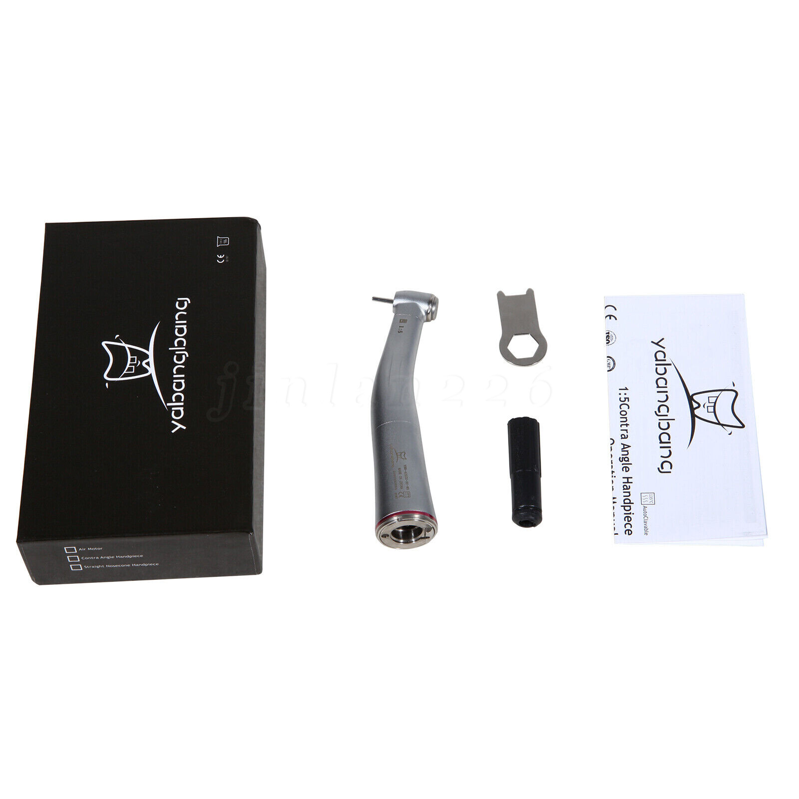 Fiber Optic 1:5 Increasing Handpiece Fit Dental Brushless Electric Micro Motor