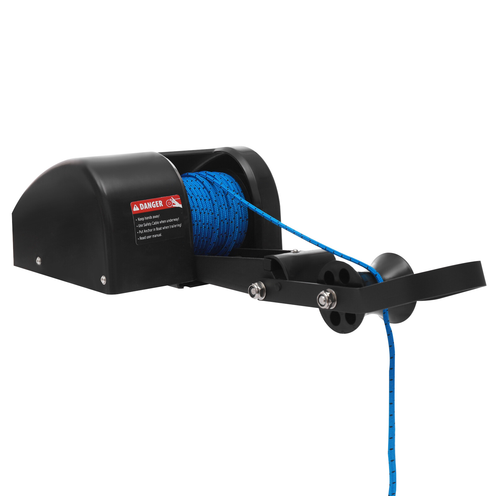 Boat Marine Electric Anchor Winch 65 ft/min 35LBS Boat Winch with Remote Control