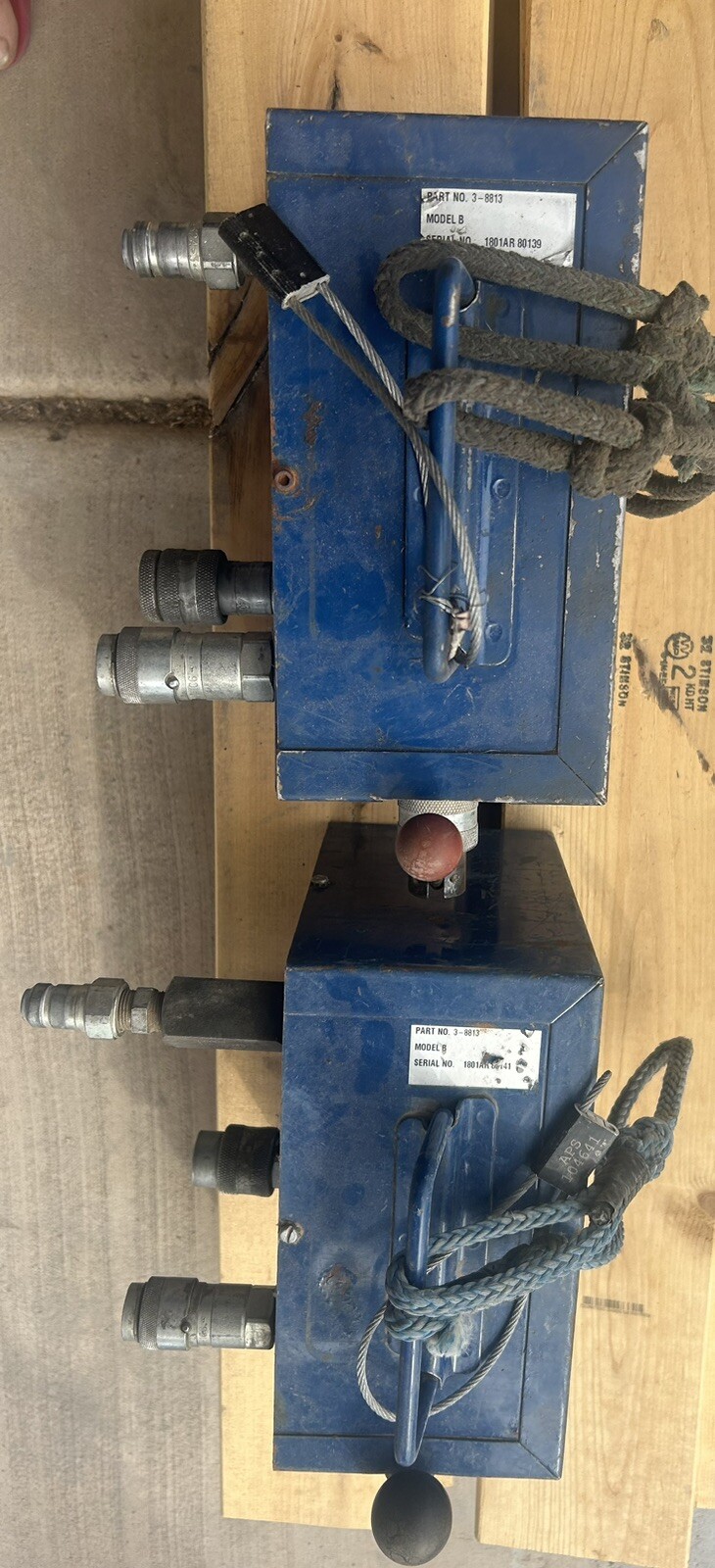 alcoa conductor Hydraulic Tool Connector accessories. 10,000 PSI