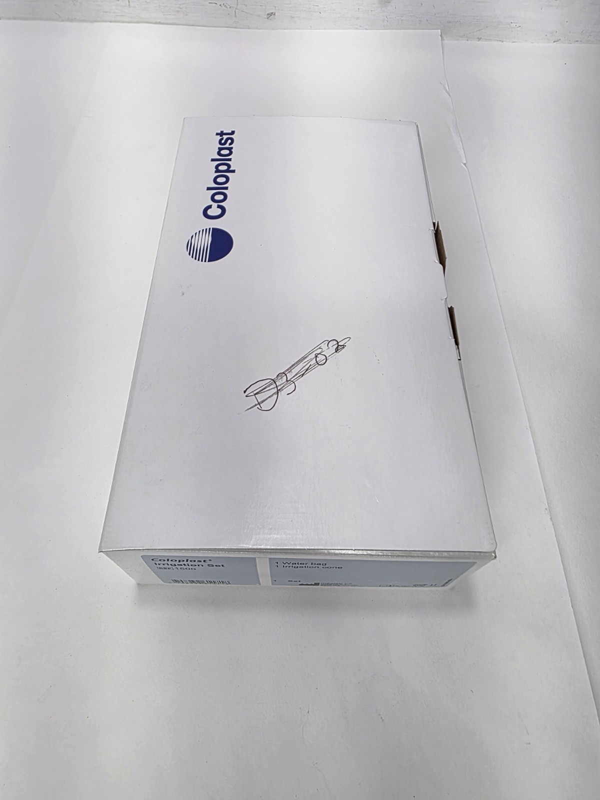 Coloplast Assura Irrigation Sealed Set Item # 1500 contains 1 waterbag & 1 Cone