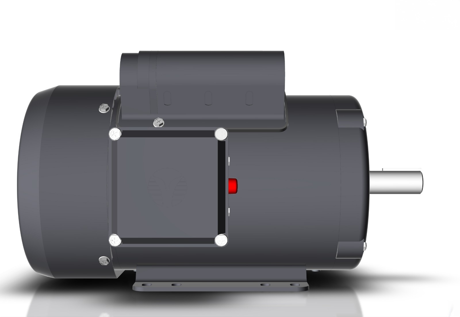 Techtop Electric Motor 2 HP 1800 Rpm 1-PH 115/208-230 Volt 145T Frame