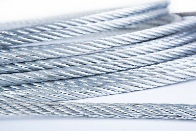 7/8″ Galvanized Wire Rope Steel Cable IWRC 6×25 (700 Feet)