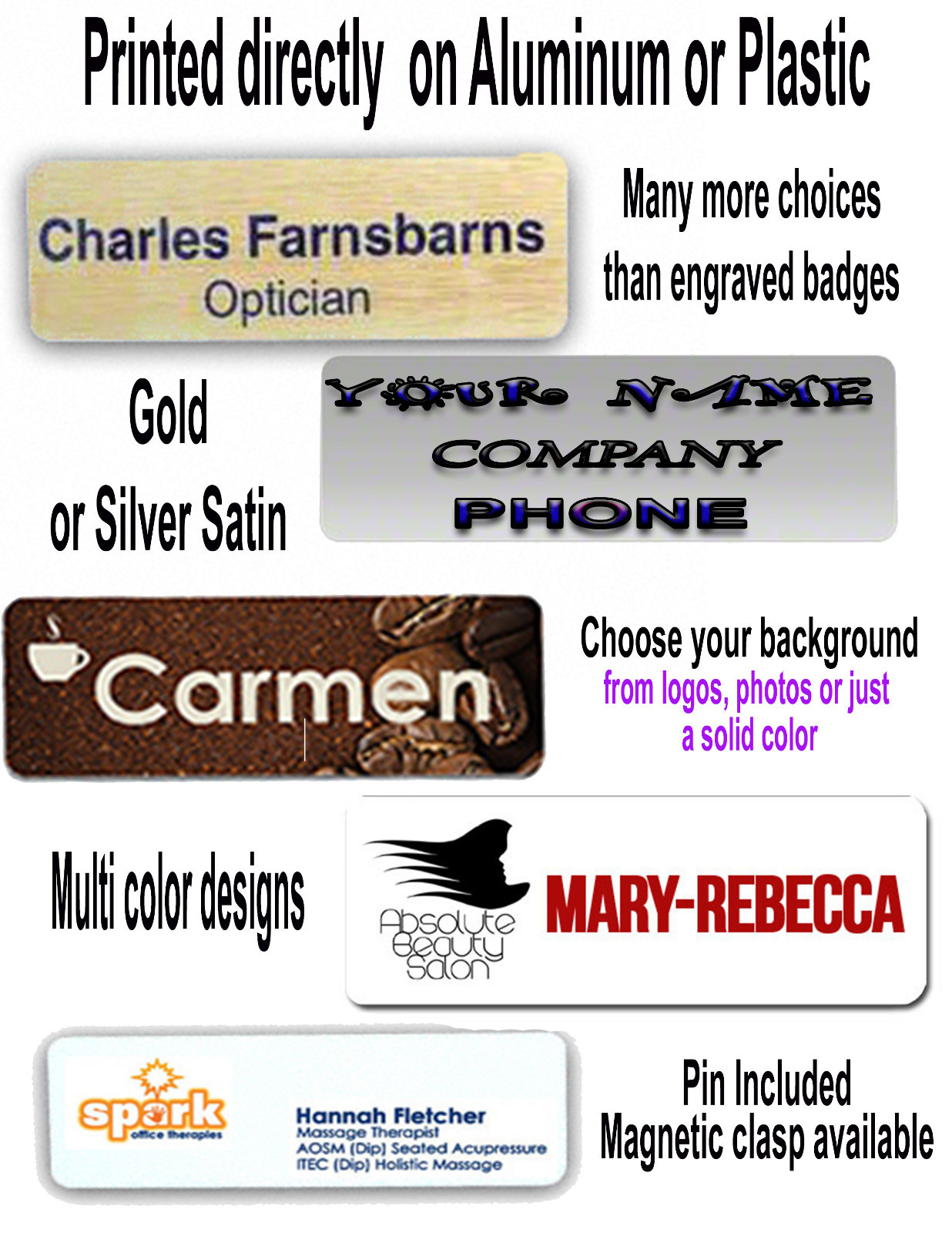 3″ X 5″ CUSTOM PRINTED Sublimation Plate