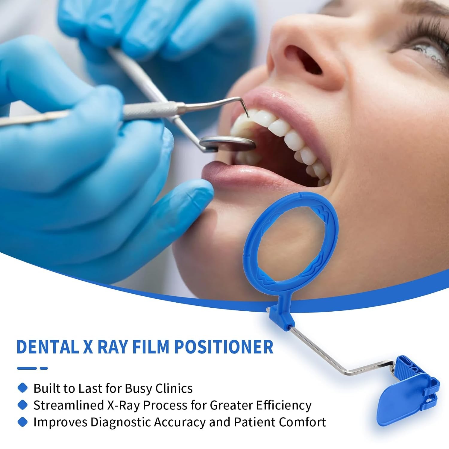 Digital Sensor Holder Dental X-Ray Aiming Rings Arms Bitewing/Anterior/Posterior