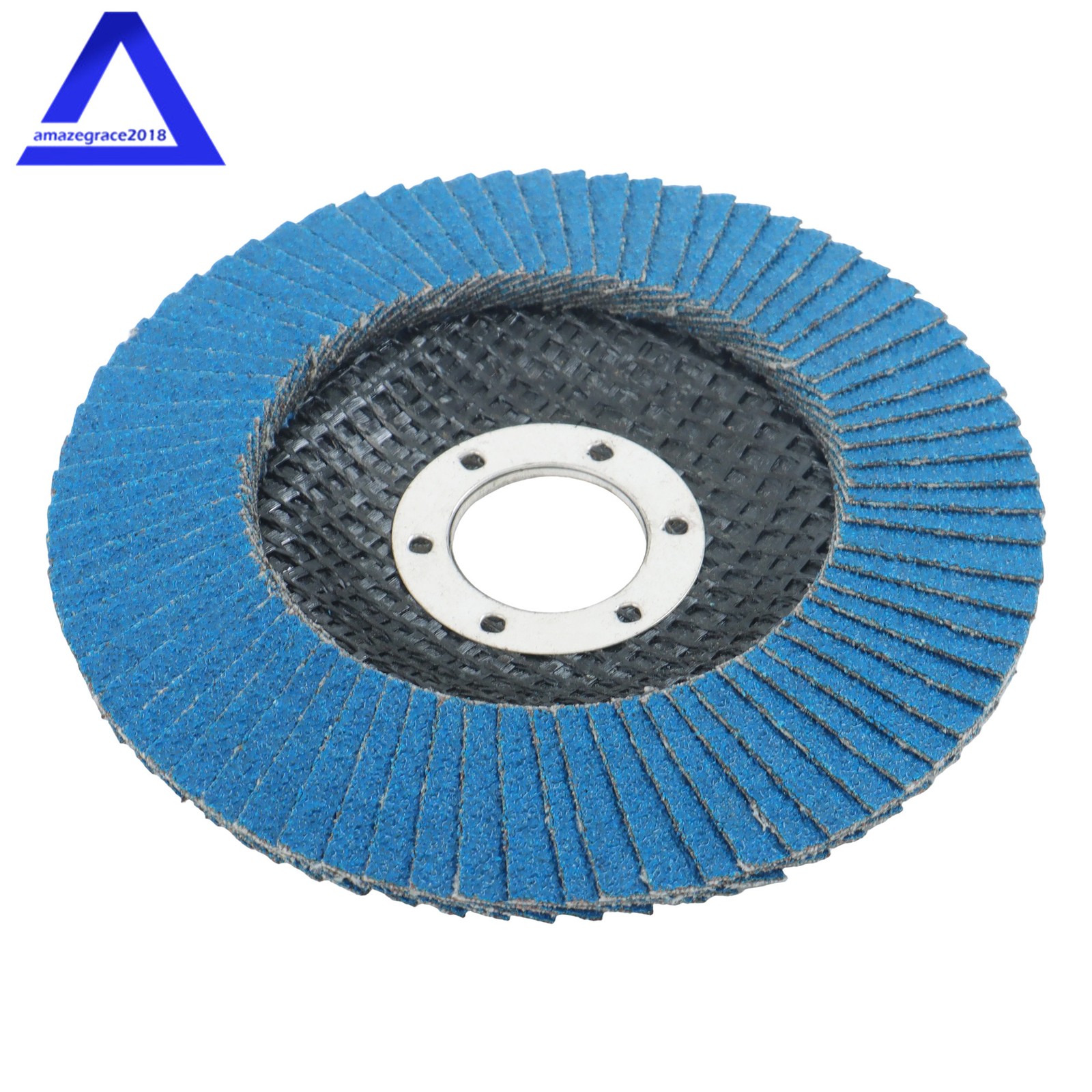 20 Pack Flap Discs 4.5″ × 7/8″ for Angle Grinder Flapper Wheel 80Grit Type 29